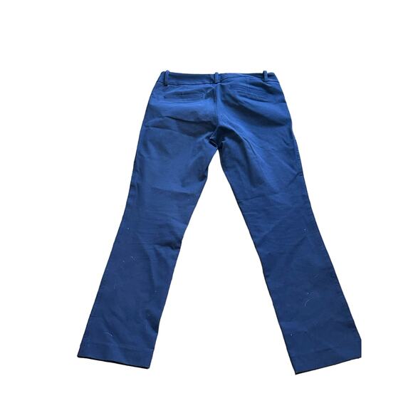 Lilly Pulitzer Navy Blue Cropped Trouser Pants 30W 28” L  Classic Preppy Summer - Picture 10 of 11